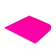 Выгонка полиуретановая розовая угловая Pinky Corner, 0,6x10x7,5 см